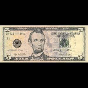 5 dollar bill